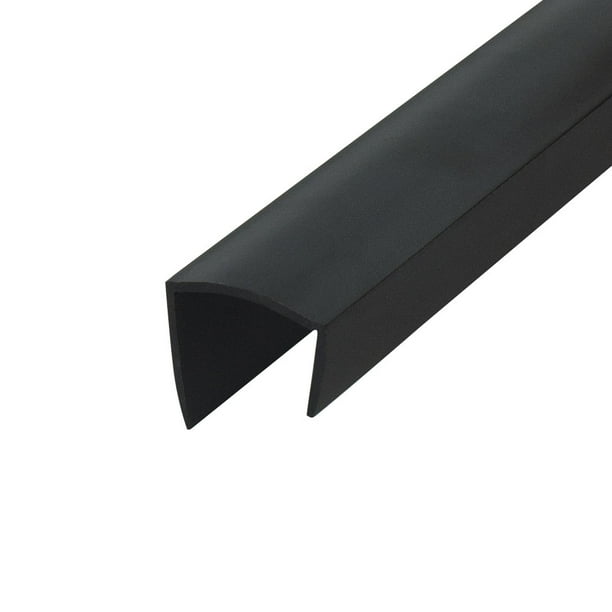 4 Pack 1//4 x 1 x 48 Stainless Steel Sheet Metal J Edge Trim Cap Moulding